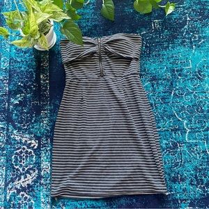 Wet Seal strapless striped dress Size Medium